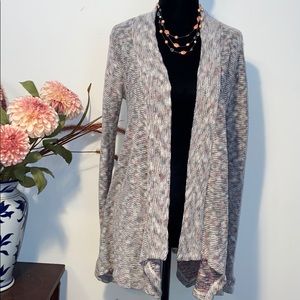 American Eagle sweater size small, pink/white/blue